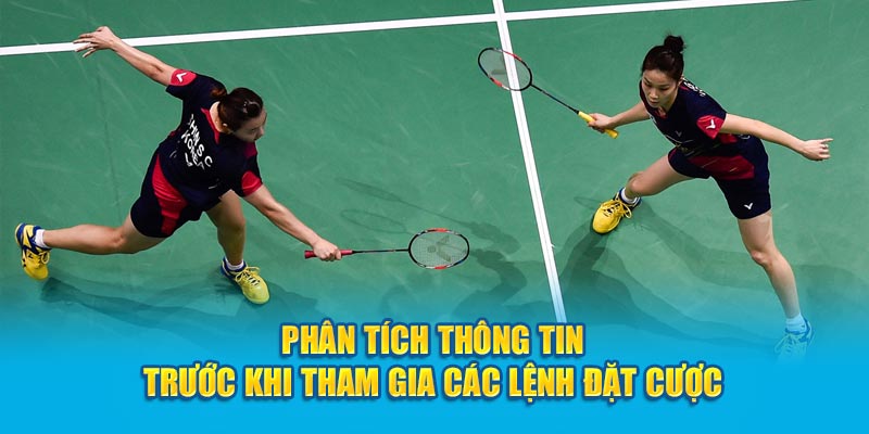 Phân tích thông tin trước khi tham gia các lệnh đặt cược